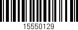 Código de barras (EAN, GTIN, SKU, ISBN): '15550129'