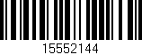 Código de barras (EAN, GTIN, SKU, ISBN): '15552144'