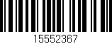 Código de barras (EAN, GTIN, SKU, ISBN): '15552367'