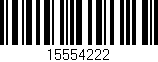 Código de barras (EAN, GTIN, SKU, ISBN): '15554222'