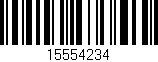 Código de barras (EAN, GTIN, SKU, ISBN): '15554234'