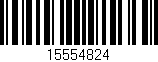 Código de barras (EAN, GTIN, SKU, ISBN): '15554824'