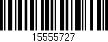 Código de barras (EAN, GTIN, SKU, ISBN): '15555727'