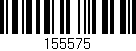 Código de barras (EAN, GTIN, SKU, ISBN): '155575'