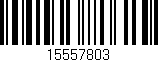 Código de barras (EAN, GTIN, SKU, ISBN): '15557803'