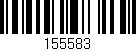Código de barras (EAN, GTIN, SKU, ISBN): '155583'