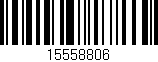 Código de barras (EAN, GTIN, SKU, ISBN): '15558806'