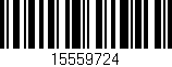 Código de barras (EAN, GTIN, SKU, ISBN): '15559724'