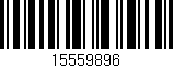 Código de barras (EAN, GTIN, SKU, ISBN): '15559896'