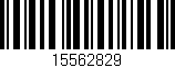 Código de barras (EAN, GTIN, SKU, ISBN): '15562829'