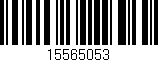 Código de barras (EAN, GTIN, SKU, ISBN): '15565053'