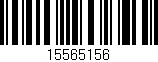 Código de barras (EAN, GTIN, SKU, ISBN): '15565156'