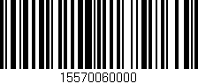 Código de barras (EAN, GTIN, SKU, ISBN): '15570060000'