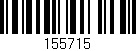 Código de barras (EAN, GTIN, SKU, ISBN): '155715'