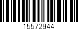 Código de barras (EAN, GTIN, SKU, ISBN): '15572944'