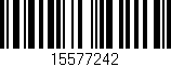 Código de barras (EAN, GTIN, SKU, ISBN): '15577242'