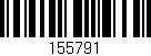 Código de barras (EAN, GTIN, SKU, ISBN): '155791'