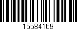 Código de barras (EAN, GTIN, SKU, ISBN): '15584169'