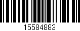 Código de barras (EAN, GTIN, SKU, ISBN): '15584883'
