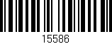 Código de barras (EAN, GTIN, SKU, ISBN): '15586'