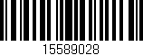 Código de barras (EAN, GTIN, SKU, ISBN): '15589028'