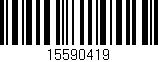 Código de barras (EAN, GTIN, SKU, ISBN): '15590419'