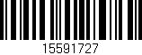 Código de barras (EAN, GTIN, SKU, ISBN): '15591727'