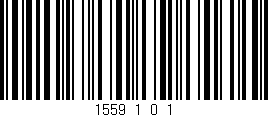 Código de barras (EAN, GTIN, SKU, ISBN): '1559_1_0_1'