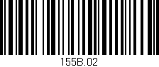 Código de barras (EAN, GTIN, SKU, ISBN): '155B.02'