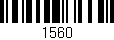 Código de barras (EAN, GTIN, SKU, ISBN): '1560'