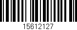 Código de barras (EAN, GTIN, SKU, ISBN): '15612127'