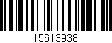 Código de barras (EAN, GTIN, SKU, ISBN): '15613938'