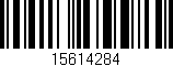 Código de barras (EAN, GTIN, SKU, ISBN): '15614284'