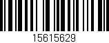 Código de barras (EAN, GTIN, SKU, ISBN): '15615629'