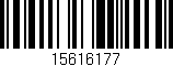 Código de barras (EAN, GTIN, SKU, ISBN): '15616177'
