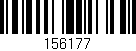 Código de barras (EAN, GTIN, SKU, ISBN): '156177'