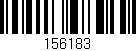 Código de barras (EAN, GTIN, SKU, ISBN): '156183'
