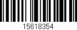 Código de barras (EAN, GTIN, SKU, ISBN): '15618354'