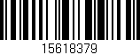 Código de barras (EAN, GTIN, SKU, ISBN): '15618379'