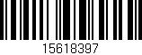 Código de barras (EAN, GTIN, SKU, ISBN): '15618397'