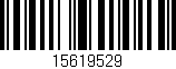 Código de barras (EAN, GTIN, SKU, ISBN): '15619529'