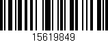 Código de barras (EAN, GTIN, SKU, ISBN): '15619849'
