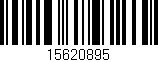 Código de barras (EAN, GTIN, SKU, ISBN): '15620895'