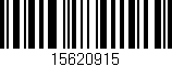 Código de barras (EAN, GTIN, SKU, ISBN): '15620915'