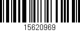 Código de barras (EAN, GTIN, SKU, ISBN): '15620969'