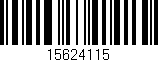 Código de barras (EAN, GTIN, SKU, ISBN): '15624115'