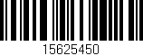 Código de barras (EAN, GTIN, SKU, ISBN): '15625450'