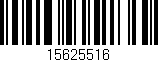 Código de barras (EAN, GTIN, SKU, ISBN): '15625516'