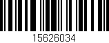Código de barras (EAN, GTIN, SKU, ISBN): '15626034'