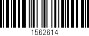 Código de barras (EAN, GTIN, SKU, ISBN): '1562614'